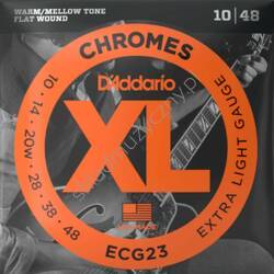 D'Addario ECG23 | Struny szlify do gitary elektrycznej 10-48