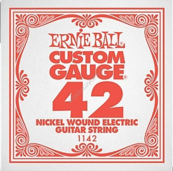 Ernie Ball Custom Gauge 1142 | Pojedyncza struna do gitary elektrycznej .042