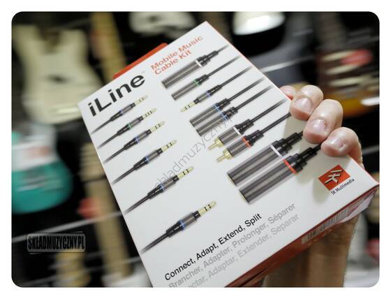 IK Multimedia iLine Cable Kit IK IP-ILINE-KIT-IN || Zestaw kabli