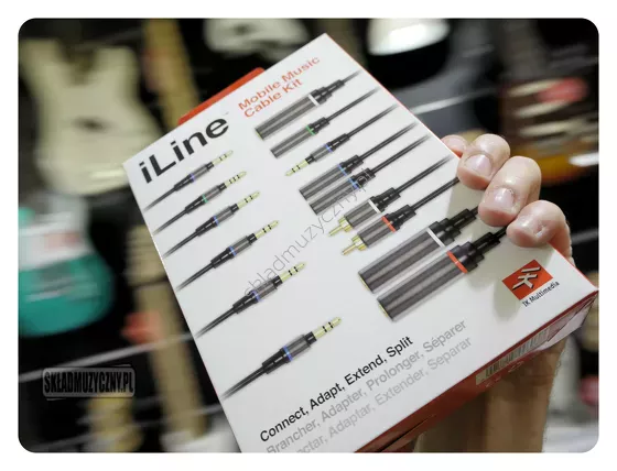IK Multimedia iLine Cable Kit IK IP-ILINE-KIT-IN ][ Zestaw kabli