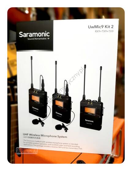 Saramonic UwMic9 Kit 2 || System bezprzewodowy