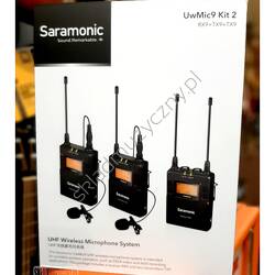 Saramonic UwMic9 Kit 2 || System bezprzewodowy