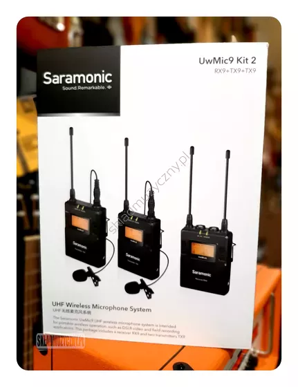 Saramonic UwMic9 Kit 2 ][ System bezprzewodowy