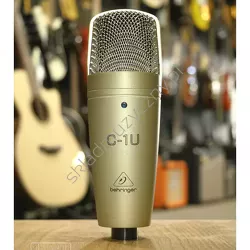 Behringer C-1U ][ Pojemnościowy mikrofon studyjny USB