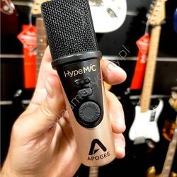 Apogee HypeMiC || Mikrofon pojemnościowy na USB i Lighting
