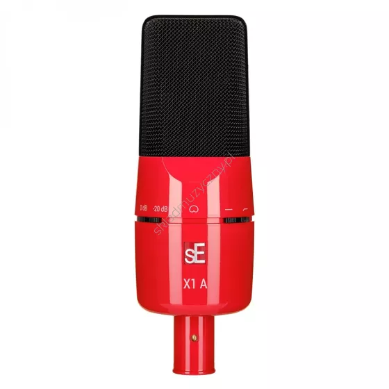 sE Electronics SE X1 A RED ][ Pojemnościowy mikrofon studyjny 