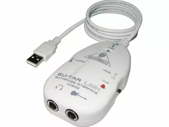 Behringer UCG102 ][ Interfejs USB GUITAR LINK