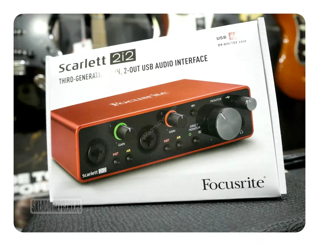 Focusrite Scarlett 2i2 3rd Gen ][ Interfejs audio USB