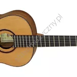 Gitara klasyczna Ortega M7CS Custom Master lity cedr i orzech przód poziomo.